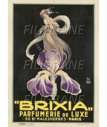 PUB BRIXIA PARFUMERIE Rmko-POSTER/REPRODUCTION d1 AFFICHE VINTAGE de votre