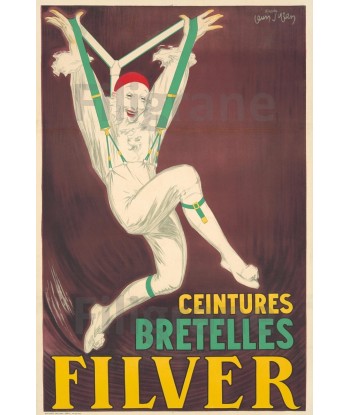 PUB CEINTURE FILVER Rf166-POSTER/REPRODUCTION d1 AFFICHE VINTAGE JUSQU'A -70%! 