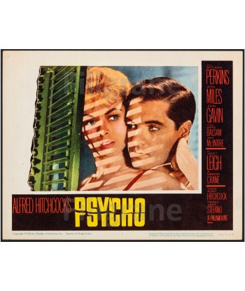 PSYCHO FILM Rvai-POSTER/REPRODUCTION d1 AFFICHE VINTAGE destockage