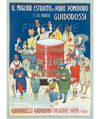 PUB ESTRATO PURO POMIDORO Rzyy-POSTER/REPRODUCTION d1 AFFICHE VINTAGE 50-70% off 