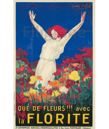 PUB FLORITE FLEURS Rcwg-POSTER/REPRODUCTION d1 AFFICHE VINTAGE français