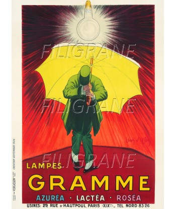 PUB GRAMME LAMPES Rchq-POSTER/REPRODUCTION d1 AFFICHE VINTAGE Toutes les collections ici