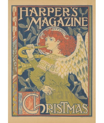 PUB HARPER'S MAGAZINE Rf32-POSTER/REPRODUCTION d1 AFFICHE VINTAGE store