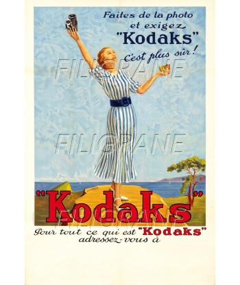 PUB KODAKS PHOTO Rqhn-POSTER/REPRODUCTION d1 AFFICHE VINTAGE du meilleur 