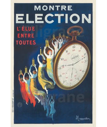 PUB MONTRE ELECTION Rf274-POSTER/REPRODUCTION d1 AFFICHE VINTAGE à prix réduit toute l'année