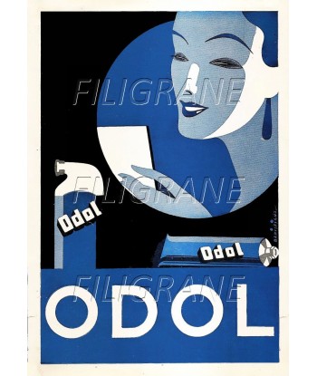 PUB ODOL Rqva-POSTER/REPRODUCTION d1 AFFICHE VINTAGE store