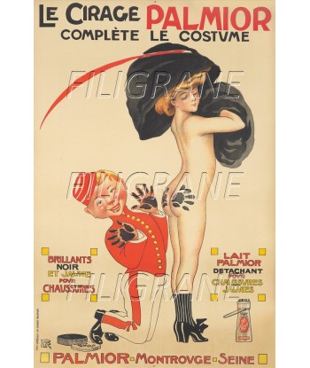 PUB PALMIOR CIRAGE Rdap-POSTER/REPRODUCTION d1 AFFICHE VINTAGE Venez acheter