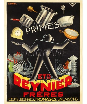 PUB REYNIER Frères Raep-POSTER/REPRODUCTION d1 AFFICHE VINTAGE Comparez plus de prix