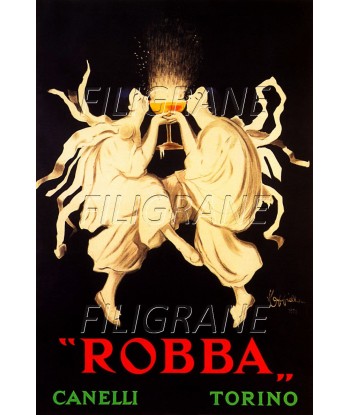 PUB ROBBA CANELLI TORINO Rsjt-POSTER/REPRODUCTION d1 AFFICHE VINTAGE la livraison gratuite