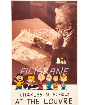 PUB CHARLES M. SCHULZ  Rsso-POSTER/REPRODUCTION d1 AFFICHE VINTAGE pas chere