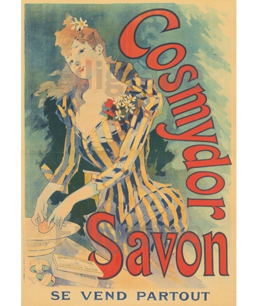 PUB SAVON COSMYDOR Rf272-POSTER/REPRODUCTION d1 AFFICHE VINTAGE sur le site 