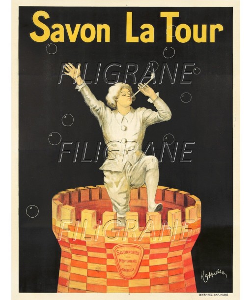 PUB SAVON la TOUR MARSEILLE Rcod-POSTER/REPRODUCTION d1 AFFICHE VINTAGE Le MVP de beaucoup