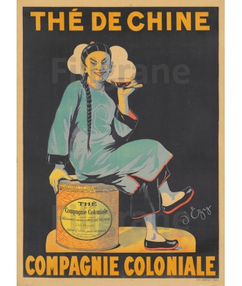 PUB Thé de CHINE Rlnv-POSTER/REPRODUCTION d1 AFFICHE VINTAGE sur le site 