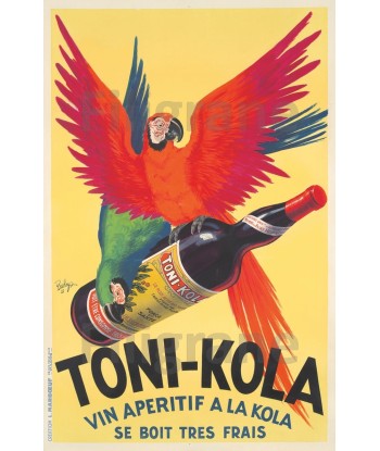 PUB TONI KOLA Rf167-POSTER/REPRODUCTION d1 AFFICHE VINTAGE la livraison gratuite