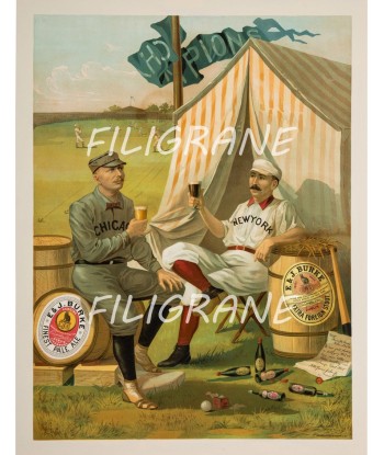 PUB E & J BURKE  Rqjq-POSTER/REPRODUCTION d1 AFFICHE VINTAGE le des métaux précieux