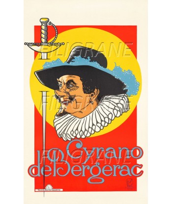 SPECTACLE CYRANO de BERGERAC  Rklm-POSTER/REPRODUCTION d1 AFFICHE VINTAGE sur le site 