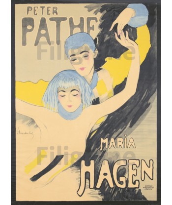 SPECTACLE DANSE P.PATHE M.HAGEN 119-POSTER/REPRODUCTION d1 AFFICHE VINTAGE l'achat 