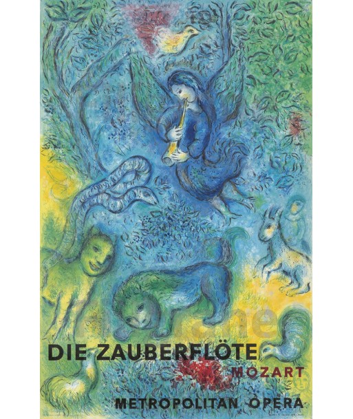 OPéRA DIE ZAUBERFLÖTE MOZART Rsnj-POSTER/REPRODUCTION d1 AFFICHE VINTAGE est présent 