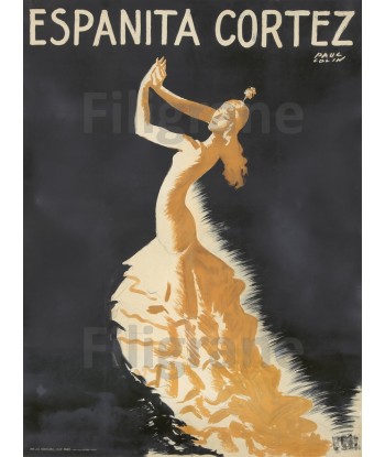 SPECTACLE ESPANITA CORTEZ Rf90-POSTER/REPRODUCTION d1 AFFICHE VINTAGE Comment ça marche