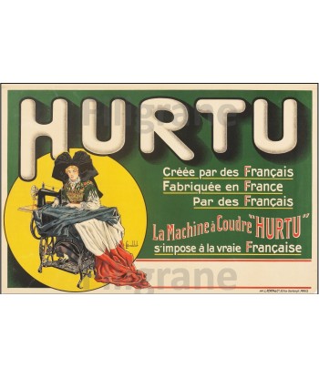 PUB HURTU MACHINE a COUDRE Rzzb-POSTER/REPRODUCTION d1 AFFICHE VINTAGE Toutes les collections ici