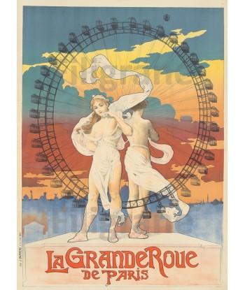 FêTE GRANDE ROUE PARIS Rf240-POSTER/REPRODUCTION d1 AFFICHE VINTAGE votre