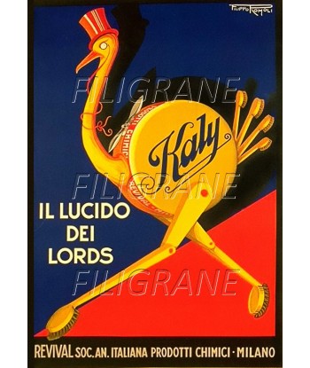 DIVERS KALY il LUCIDO dei LORDS Rcwf-POSTER/REPRODUCTION d1 AFFICHE VINTAGE de la marque