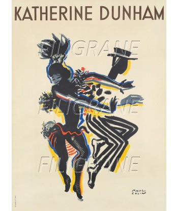 SPECTACLE KATHERINE DUNHAM Rina-POSTER/REPRODUCTION d1 AFFICHE VINTAGE Livraison rapide