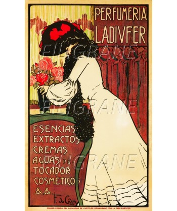 PUB LADIVFER PERFUMERIA Rhzb-POSTER/REPRODUCTION d1 AFFICHE VINTAGE Vous souhaitez 