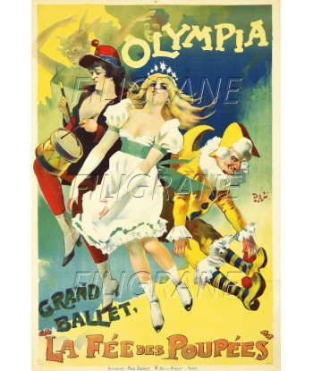 SPECTACLE La FéE des POUPéES OLYMPIA Rcsk-POSTER/REPRODUCTION d1 AFFICHE VINTAGE Comparez et commandez 