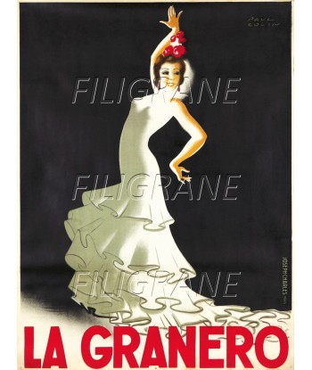 SPECTACLE LA GRANERO DANSEUSE Rlzv-POSTER/REPRODUCTION d1 AFFICHE VINTAGE À commander