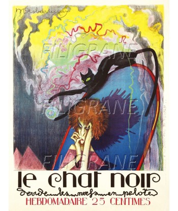 PUB LE CHAT NOIR REVUE PRESSE Rfyn-POSTER/REPRODUCTION d1 AFFICHE VINTAGE Toutes les collections ici