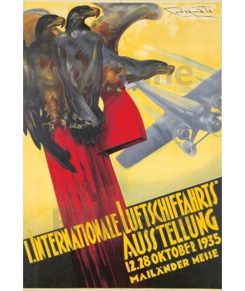 AVIATION LUFTSCHIFFAHRTS 1935 R243-POSTER/REPRODUCTION d1 AFFICHE VINTAGE en ligne