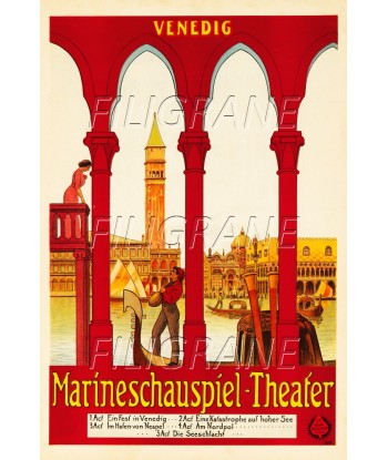 THEATRE MARINESCHAUSPIEL THEATER Rqqg-POSTER/REPRODUCTION d1 AFFICHE VINTAGE 50% de réduction en Octobre 2024