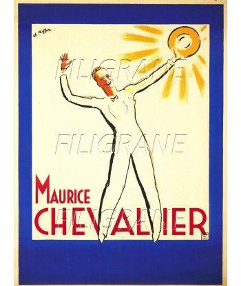 SPECTACLE Maurice CHEVALIER Rtbg-POSTER/REPRODUCTION d1 AFFICHE VINTAGE Comment ça marche