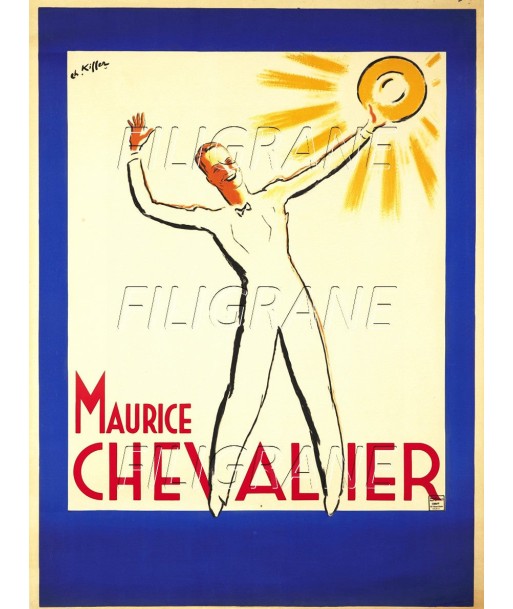 SPECTACLE Maurice CHEVALIER Rtbg-POSTER/REPRODUCTION d1 AFFICHE VINTAGE Comment ça marche