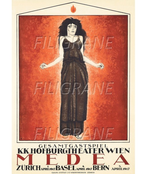 THEATRE MEDEA  Ryjw-POSTER/REPRODUCTION d1 AFFICHE VINTAGE Vous souhaitez 