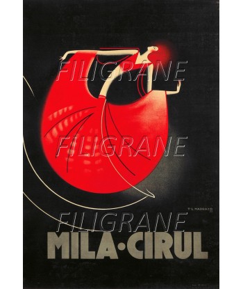 SPECTACLE MILA CIRUL DANSEUSE Rlhk-POSTER/REPRODUCTION d1 AFFICHE VINTAGE offre 