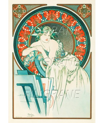 DIVERS MUCHA  Rxsv-POSTER/REPRODUCTION d1 AFFICHE VINTAGE Véritable concentré