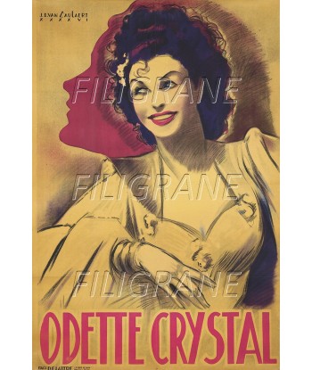 SPECTACLE Odette CRYSTAL Ramb-POSTER/REPRODUCTION d1 AFFICHE VINTAGE acheter