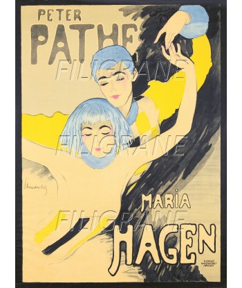 DIVERS Peter PATHE Maria HAGEN Rowa-POSTER/REPRODUCTION d1 AFFICHE VINTAGE Livraison rapide