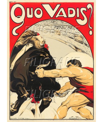 SPECTACLE QUO VADIS CORRIDA Rvft-POSTER/REPRODUCTION d1 AFFICHE VINTAGE Comparez et commandez 