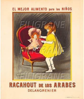 PUB RACAHOUT de los ARABES  Rabj-POSTER/REPRODUCTION d1 AFFICHE VINTAGE france