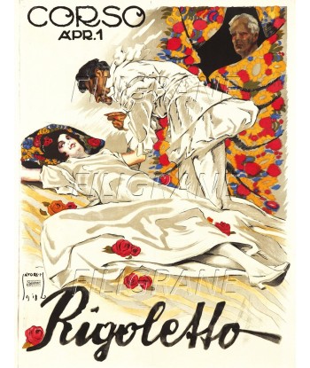 OPéRA RIGOLETTO Rvka-POSTER/REPRODUCTION d1 AFFICHE VINTAGE basket pas cher