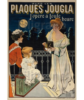 PUB PHOTO PLAQUES JOUGLA Rojz-POSTER/REPRODUCTION d1 AFFICHE VINTAGE prix