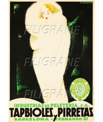 PUB TAPBIOLES y PIRRETAS Rgqz-POSTER/REPRODUCTION d1 AFFICHE VINTAGE de technologie