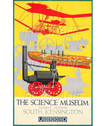 EXPO THE SCIENCE MUSEUM Rygz-POSTER/REPRODUCTION d1 AFFICHE VINTAGE Comparez et commandez 