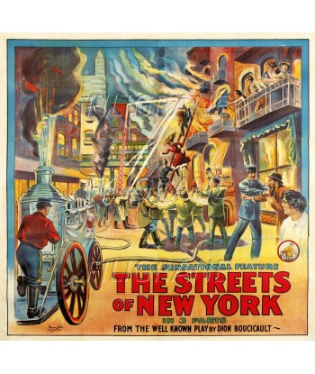 FILM the STREETS of NEW YORK  Rosq-POSTER/REPRODUCTION d1 AFFICHE VINTAGE acheter