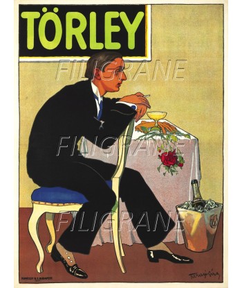 DIVERS TÖRLEY Rthx-POSTER/REPRODUCTION d1 AFFICHE VINTAGE Pour