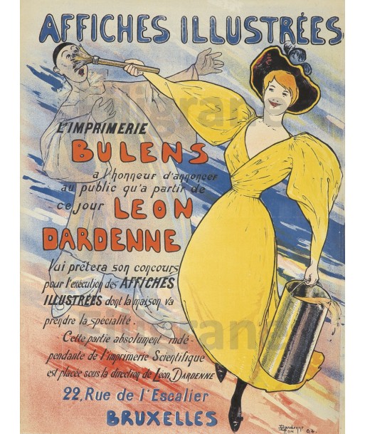 PUB BULENS BARDENNE AFFICHES Rcla-POSTER/REPRODUCTION d1 AFFICHE VINTAGE pas cher