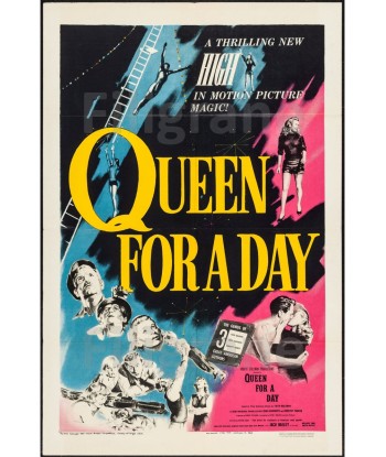 QUEEN FOR a DAY FILM Rorw-POSTER/REPRODUCTION d1 AFFICHE VINTAGE en ligne